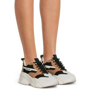 Madden NYC Wmns Black & Nude Comfort Insole Dad Lace-up Sneakers NWOB SZ 10 & 11